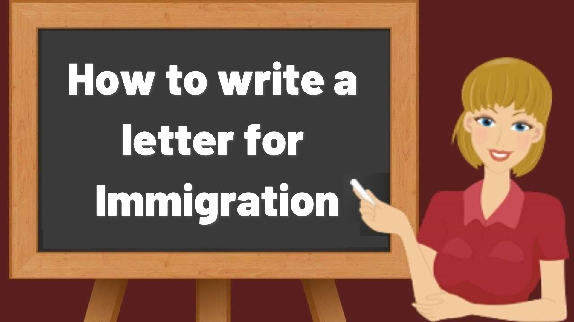 How to write a letter for Immigration