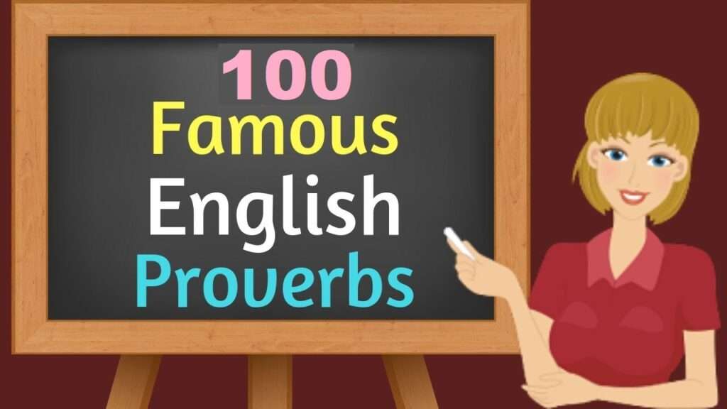 100 famous English proverbs